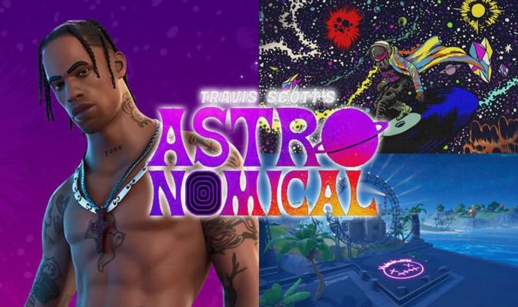 Travis Scott Fortnite livestream